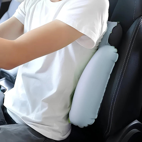 Inflatable Travel Back Support Pillow
