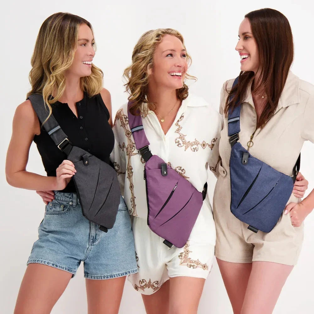 Anti-Theft Travel Crossbody Bag – Lightweight & Secure