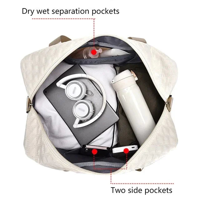 Weekender Duffle Bag – Lightweight & Spacious