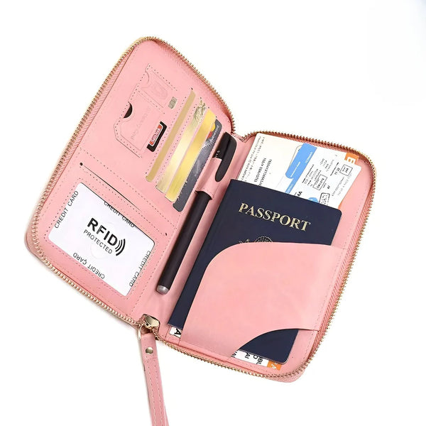 RFID Travel Passport Holder