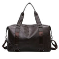 Men's Travel Shoulder Bag – PU Leather, Large Capacity, Business & Sports