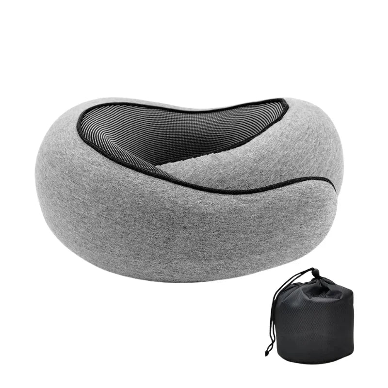 Memory Foam Travel Pillow – Neck Support