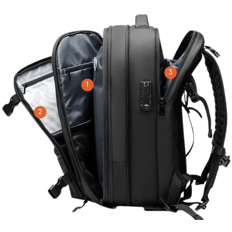 Vacuum Compression Backpack Deluxe – Lightweight & Durable