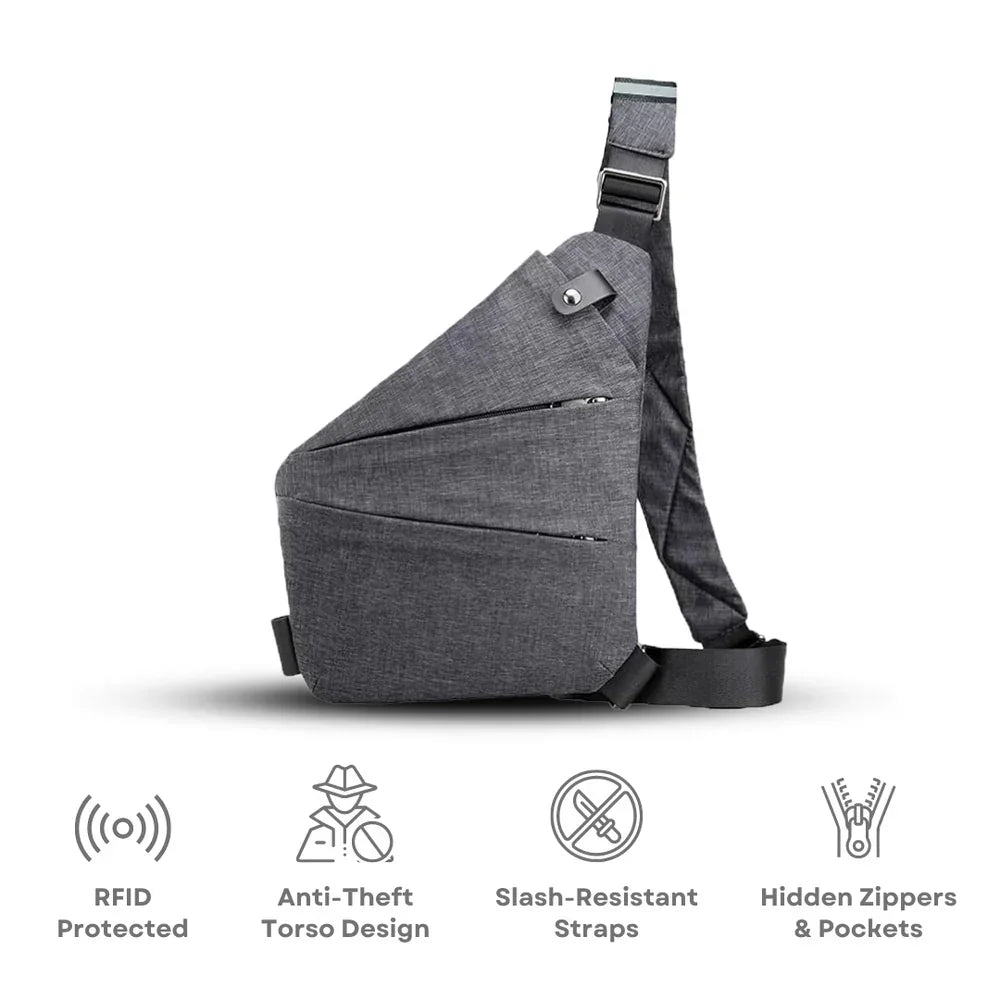 Anti-Theft Travel Crossbody Bag – Lightweight & Secure