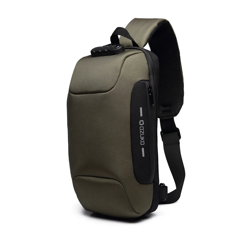 Anti-Theft Waterproof Crossbody Bag – Secure & Durable for Travel