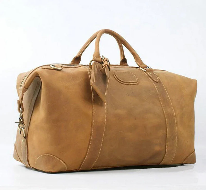 Vintage Crazy Horse Travel Bag