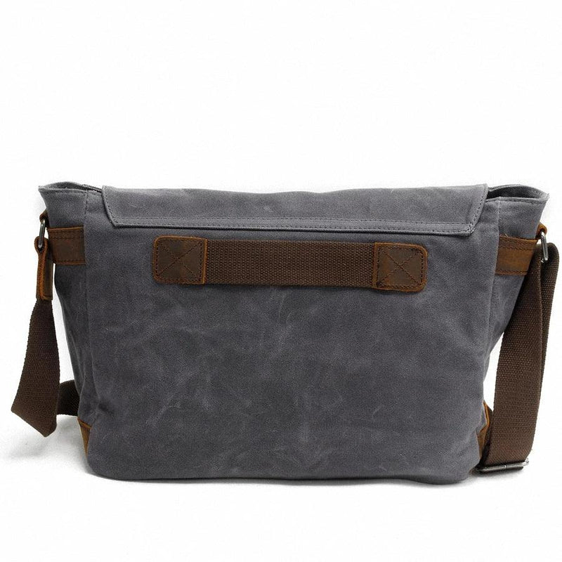 Thick Wax Canvas Crossbody Bag