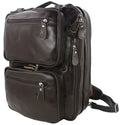 Multifunctional Genuine Leather Backpack
