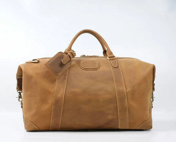 Vintage Crazy Horse Travel Bag
