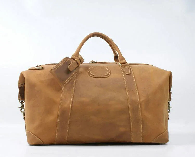 Vintage Crazy Horse Travel Bag