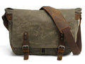 Thick Wax Canvas Crossbody Bag