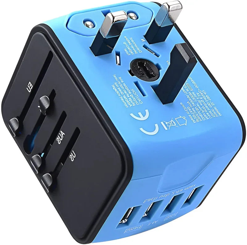 Universal Travel Adapter – Compact & Multi-Port