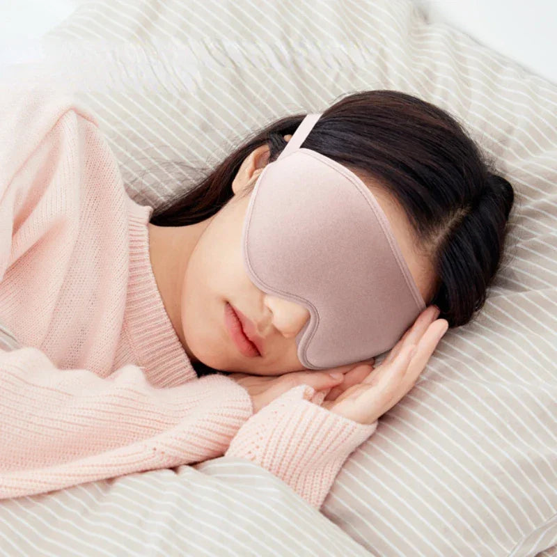 Memory Foam Travel Eye Mask – Light-Blocking Comfort