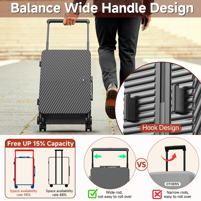 Hard Shell  360°Spinner Wheels Suitcase