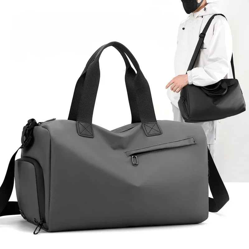 Zipper Oxford Travel Bag