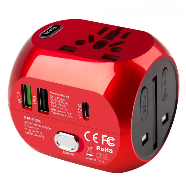 Multiple Plug Universal Travel Adapter