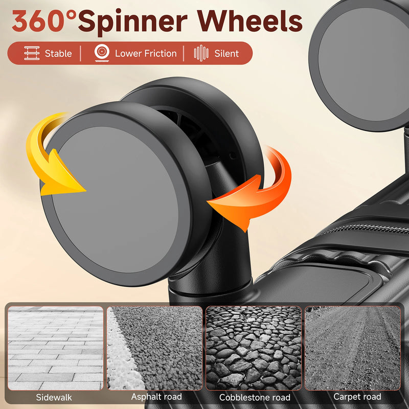 Hard Shell  360°Spinner Wheels Suitcase