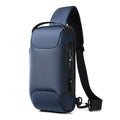 Men'S Usb Crossbody Bag