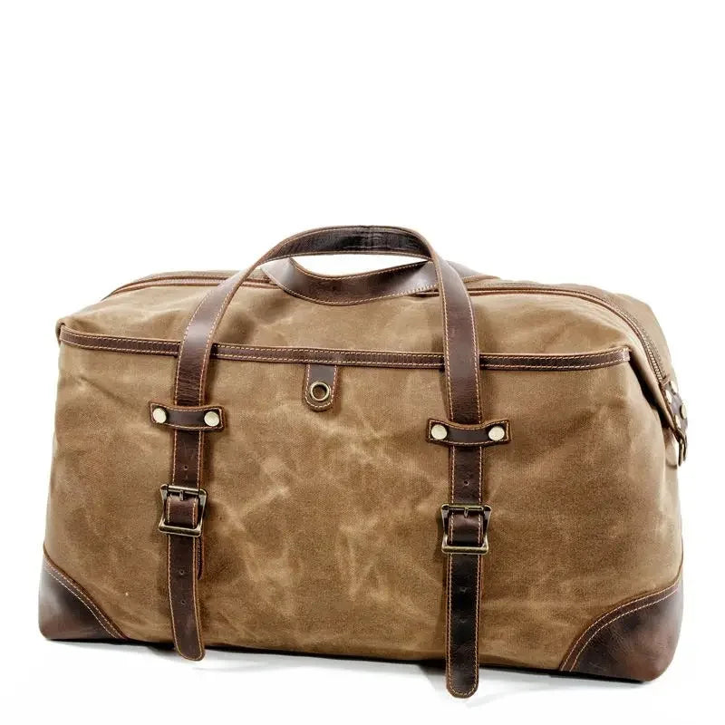 Leather Large Fitness Travel Bag