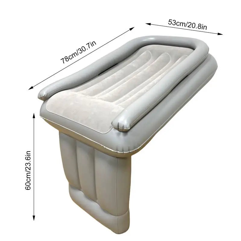 Baby Inflatable Mattress Car Bed