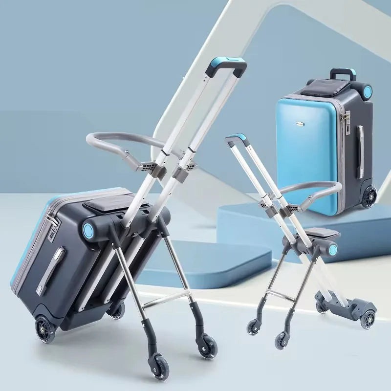 Kids Riding Stroller Travel Suitcase