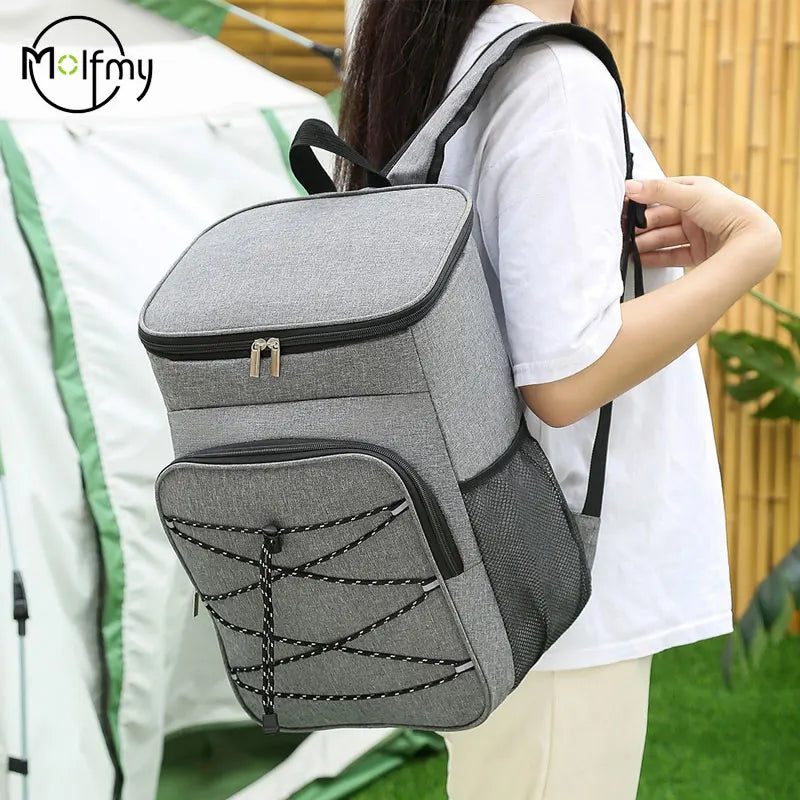 Oxford Cloth Lunch Backpack