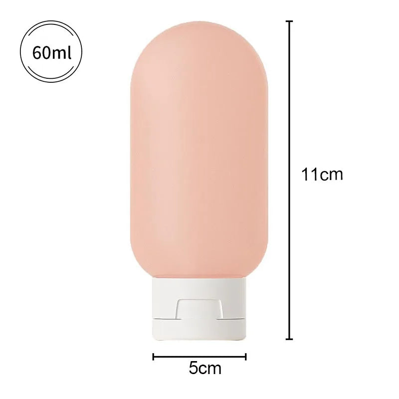 Travel 60ML Silicone Bottles