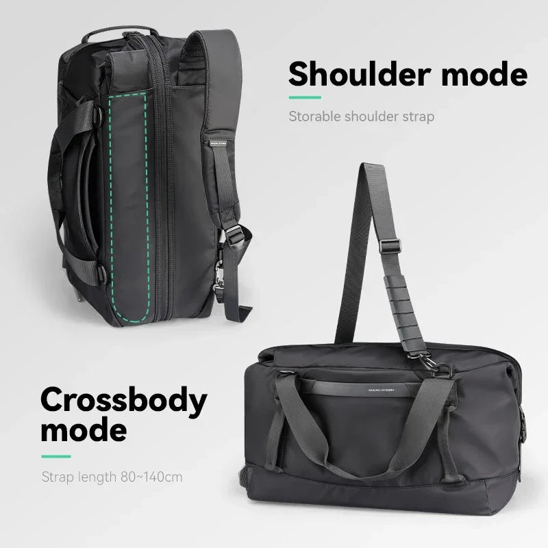 Waterproof Convertible Travel Duffel Bag