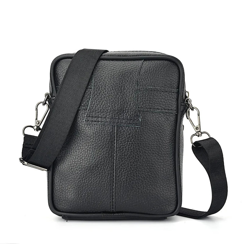 Men’s Leather Crossbody Messenger Bag