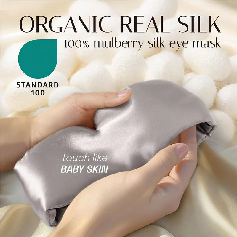 Soft 100% Mulberry Silk Sleeping Mask