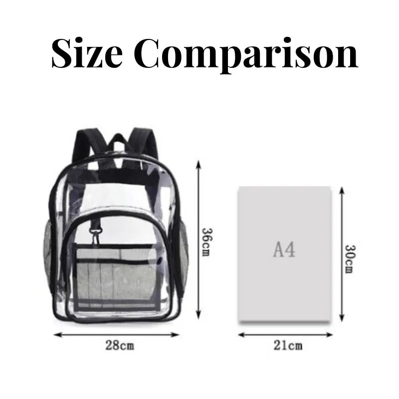Waterproof Transparent Backpack