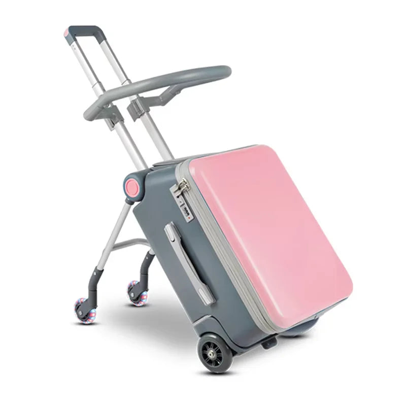 Kids Riding Stroller Travel Suitcase