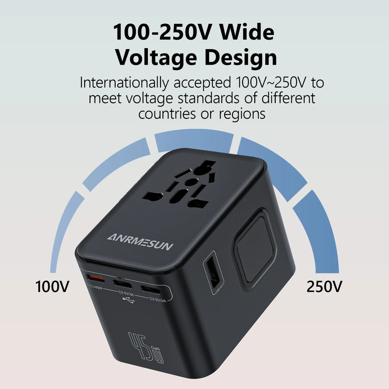 PD 45W Travel Plug Fast charging