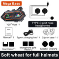 Y20 Motorcycle Helmet Headset