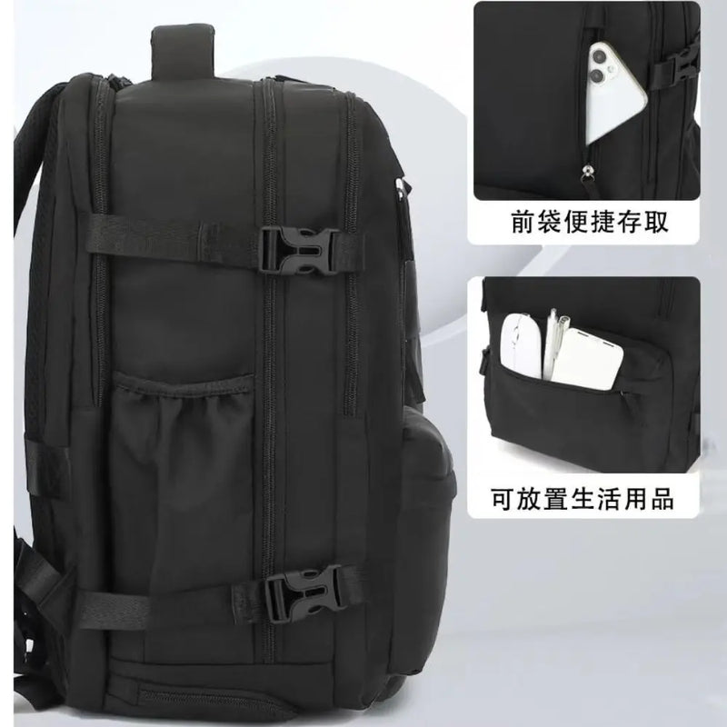 Men multifunctional luggage backpack