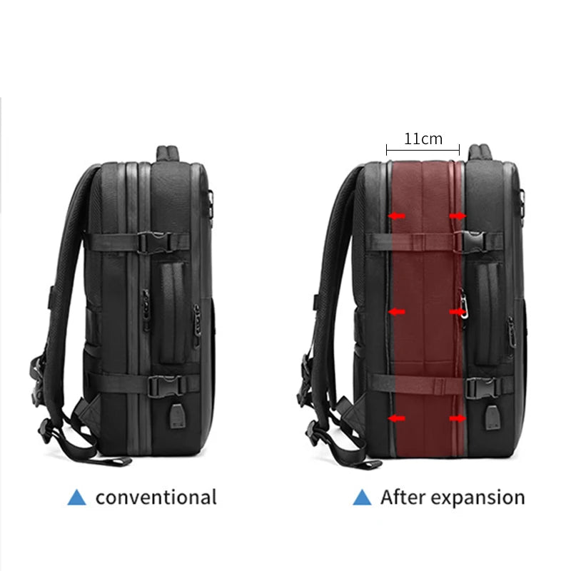 Travel Men Expanded Laptop Backpack