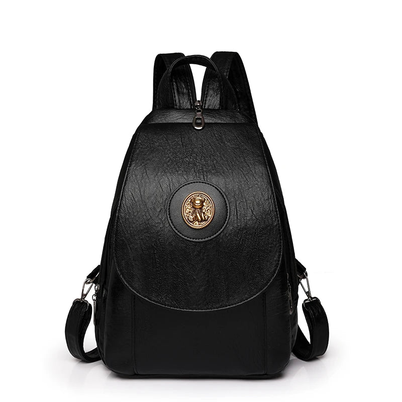 Fashionable Soft leather backpack