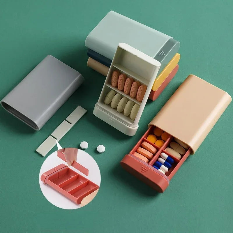Mini Portable Travel Vitamin Box