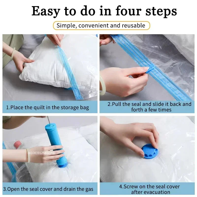 Compression Vacuum Storage Bag