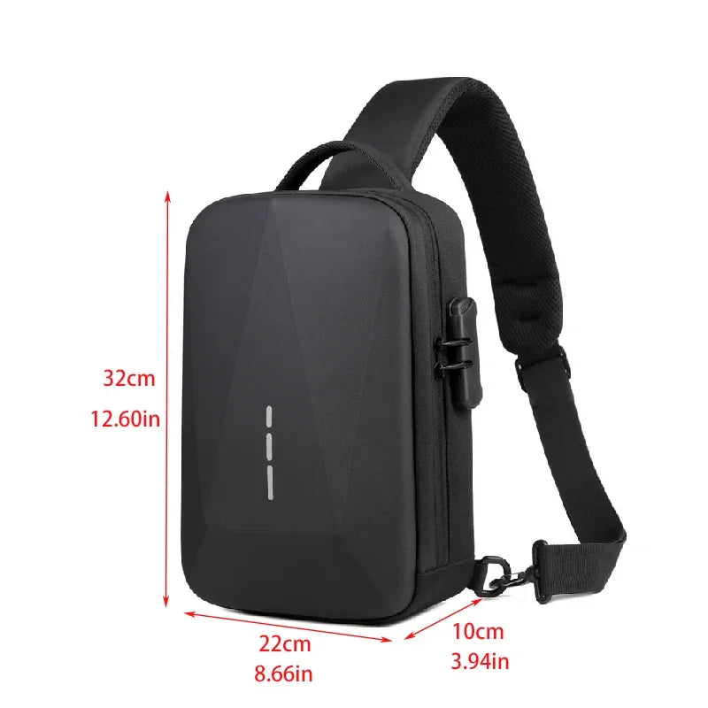 USB Charging Crossbody Bag