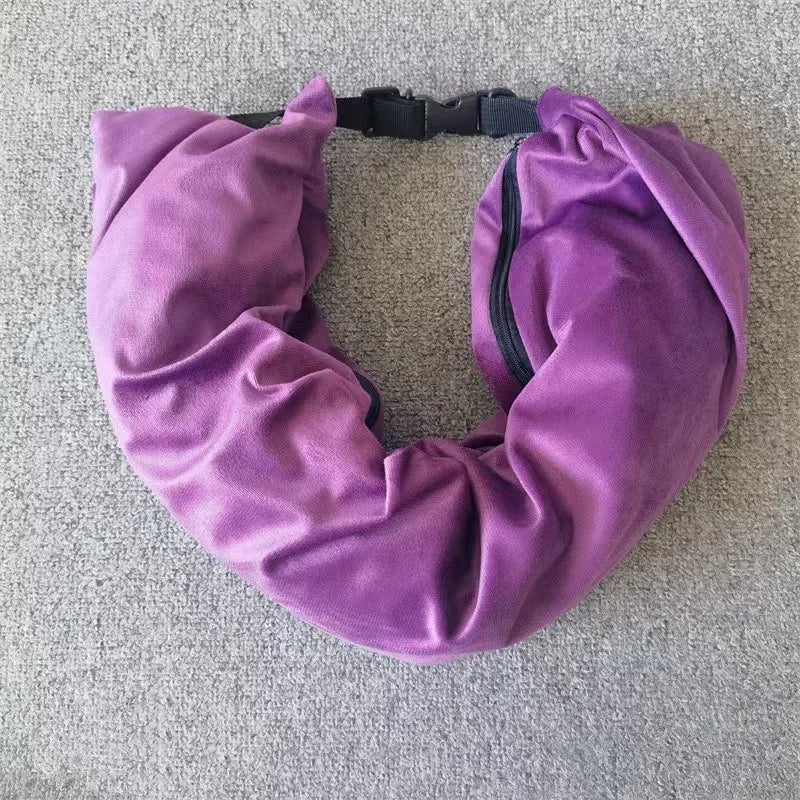 Self Filling Travel Neck Pillow