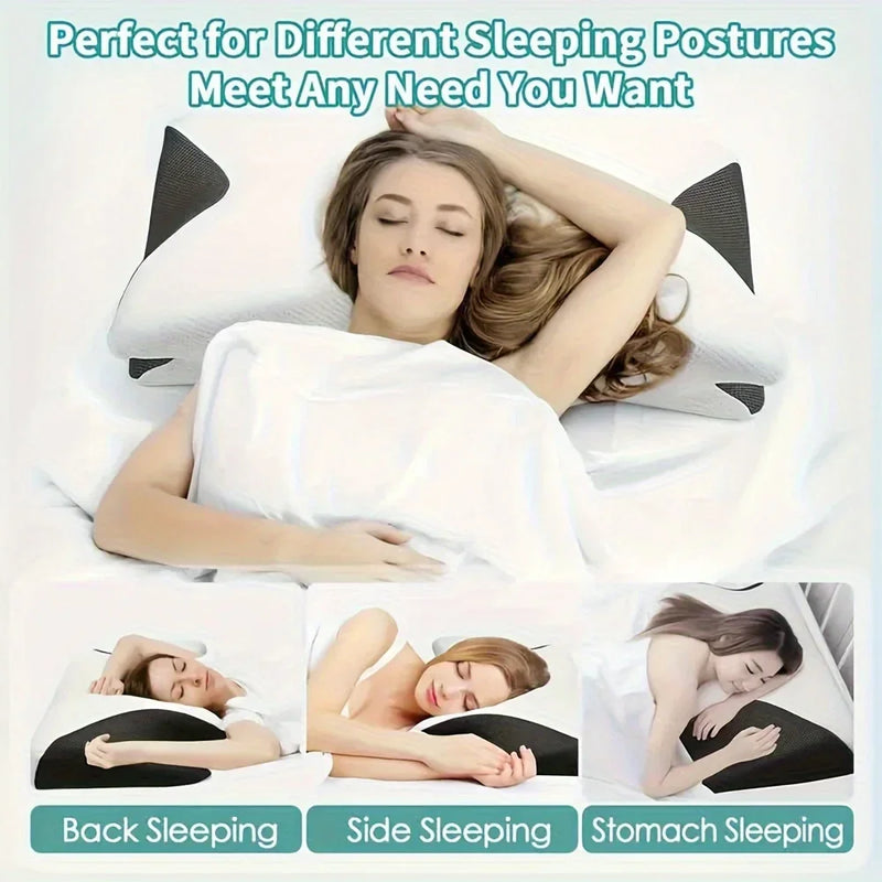 "Ergonomic Cottoncomfortable sleeping pillow