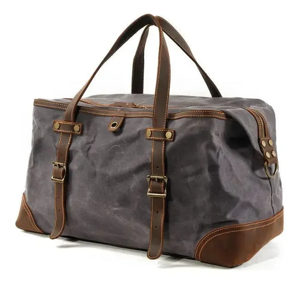Leather Large Fitness Travel Bag
