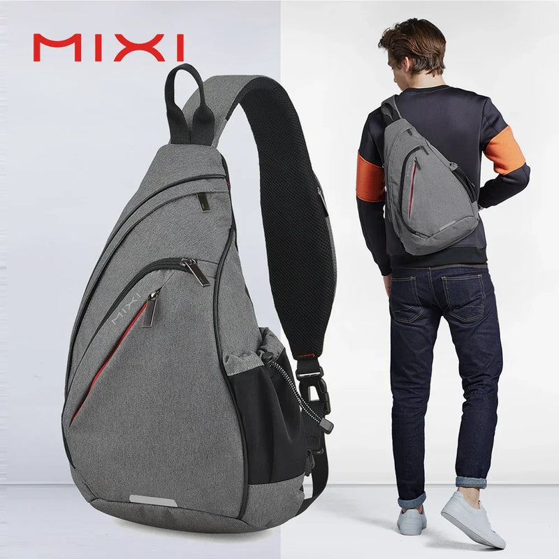 Shoulder USB Sling Backpack