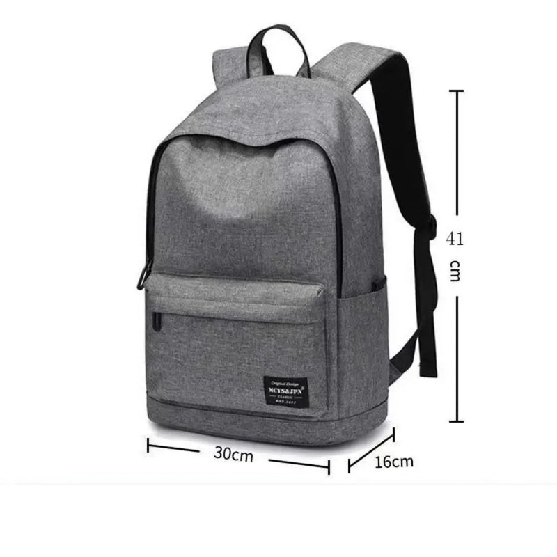 Trendy Minimalist Men's Large Backpack
