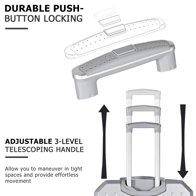 Business Trip ABS Travel Luggage Set