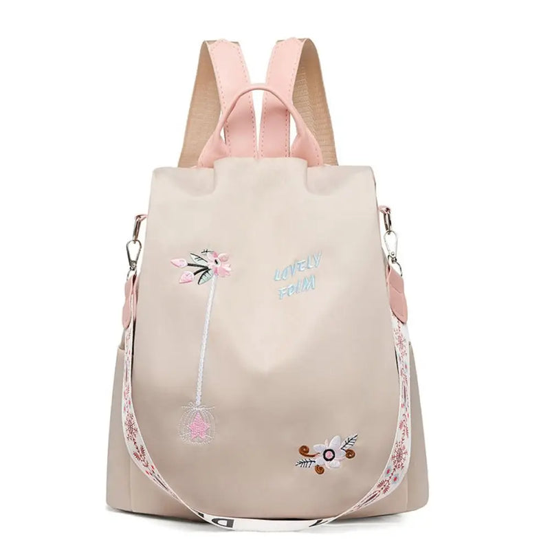 Waterproof Oxford Embroidery Backpack