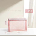 Mini Zipper Mesh Storage Bag