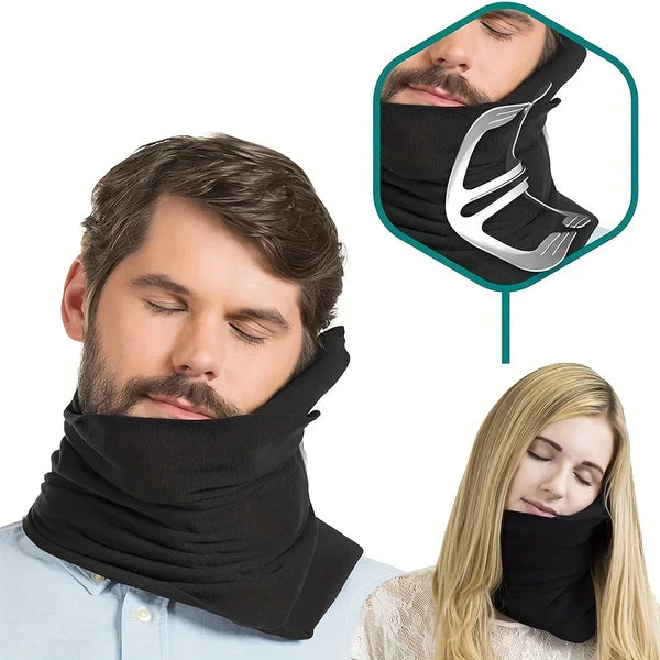 soft neck support airplane travel pillow