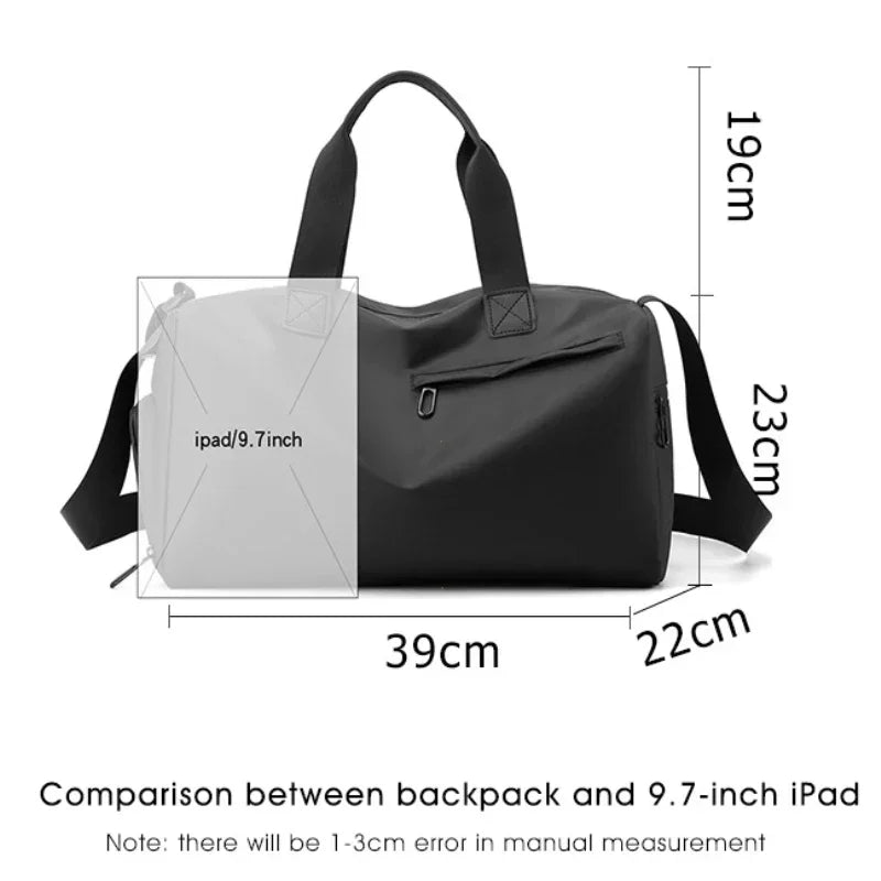Zipper Oxford Travel Bag